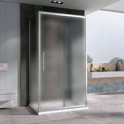 Душевой уголок Abber Schwarzer Diamant AG30110MH-S50M-S50M