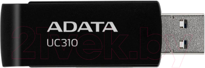 USB flash накопитель A-data UC310 64GB (UC310-64G-RBK) - фото