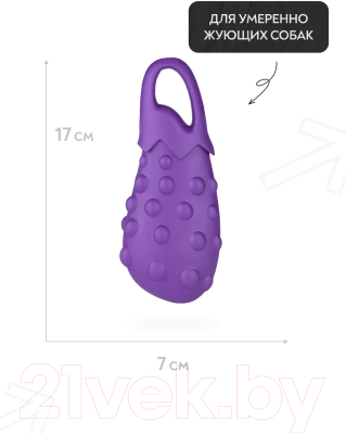 Игрушка для собак Mr. Kranch Баклажан / MKR000170