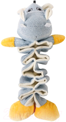 Игрушка для собак Mr. Kranch Бегемотик с карманами / MKR000123 - фото