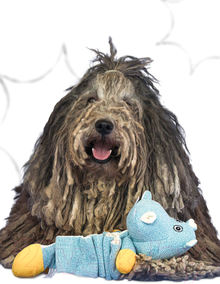 Игрушка для собак Mr. Kranch Бегемотик с карманами / MKR000123