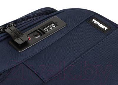 Чемодан на колесах Torber Brosno / T1901L-Blue
