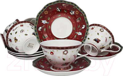 Набор для чая/кофе Lenardi Новогодний 105-593 - фото