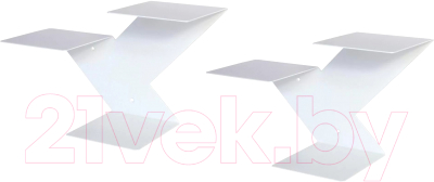 Комплект полок GALA PN003-WY (белый) - фото