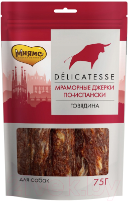 Лакомство для собак Мнямс Мраморные джерки по-испански / 175178 - фото