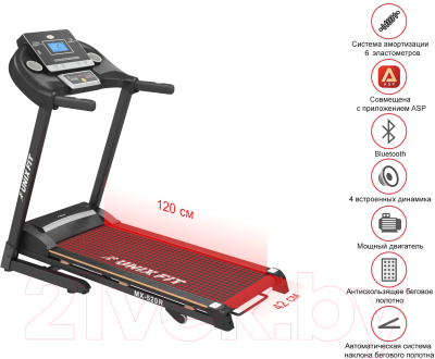 Электрическая беговая дорожка UNIX Fit MX-520R / TDMX520R