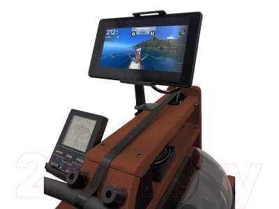 Гребной тренажер UNIX Fit Wood Rower Dark / RM9000PDW