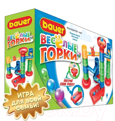 Конструктор кинетический Bauer Веселые горки / 581