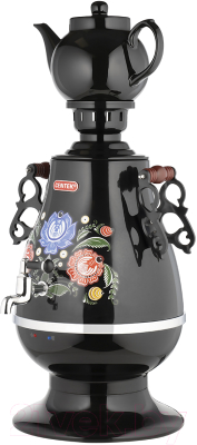 Электросамовар Centek CT-0091 B (черный/рисунок)