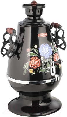Электросамовар Centek CT-0091 B (черный/рисунок)