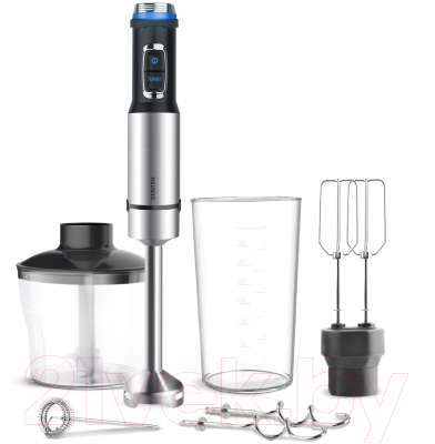 Блендер погружной Centek CT-1311 (черный/сталь) - фото