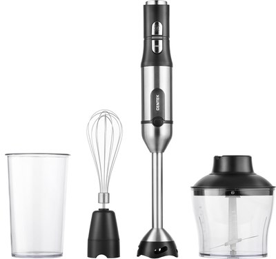 Блендер погружной Centek CT-1332 (черный/сталь) - фото