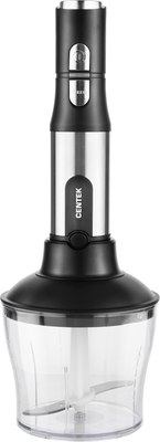Блендер погружной Centek CT-1332 (черный/сталь)