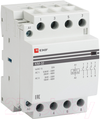 Контактор EKF PROxima KM-3-20-40 - фото