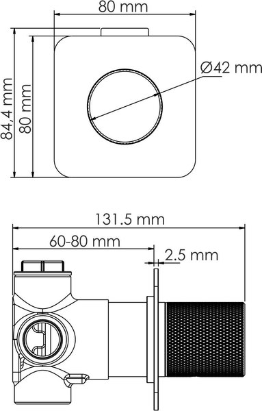 Переключатель потоков воды Wasserkraft A296