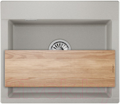 Мойка кухонная GRANULA ES-5804 (базальт) - фото