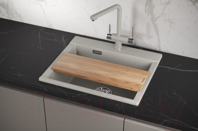 Мойка кухонная GRANULA ES-5804 (базальт)