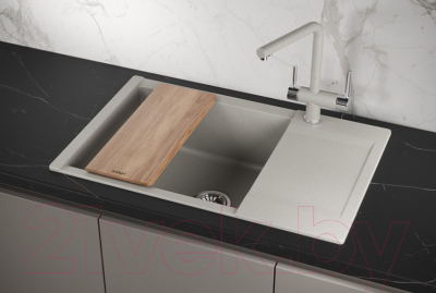 Мойка кухонная GRANULA ES-7807 (базальт)