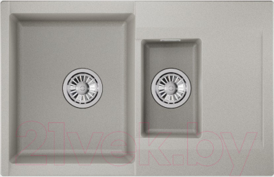 Мойка кухонная GRANULA ES-7808 (базальт)