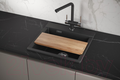 Мойка кухонная GRANULA ES-5201 (турмалин)