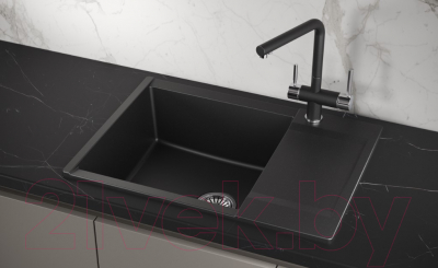 Мойка кухонная GRANULA ES-7003 (шварц)
