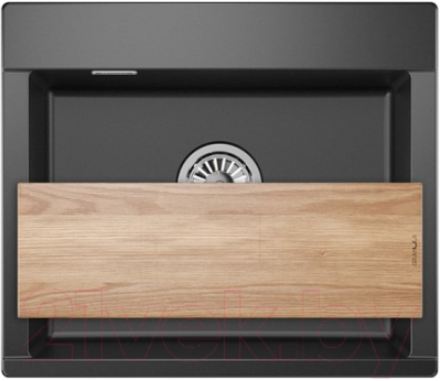 Мойка кухонная GRANULA ES-5804 (шварц) - фото