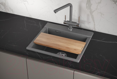 Мойка кухонная GRANULA ES-5201 (графит)