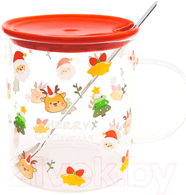 Кружка с ложкой MONAMI SET-NG15 - фото