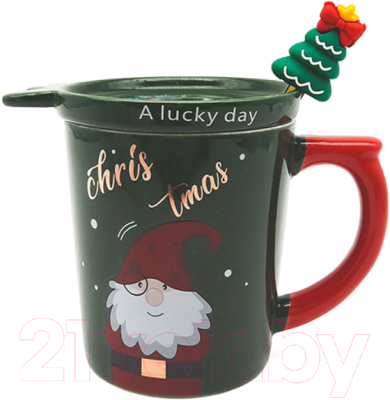 Кружка с ложкой MONAMI SET-NG13 - фото