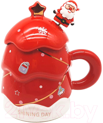 Кружка с ложкой MONAMI SET-NG02 - фото