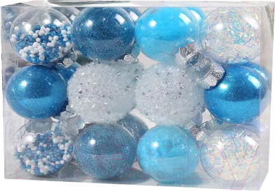 Набор шаров новогодних MONAMI Luxury / XU2204 - фото