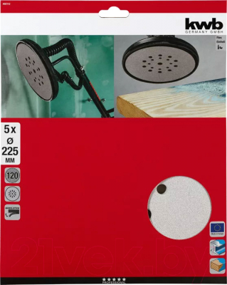 Набор шлифлистов KWB 49492112