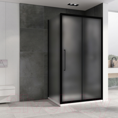 Душевой уголок Abber Schwarzer Diamant AG30150BMH-S100BM