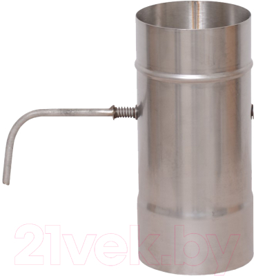 Шибер для дымохода КПД 439/0.8мм ф115 - фото