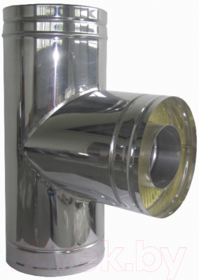 Тройник для дымохода КПД Сэндвич 90 ф120х200 - фото