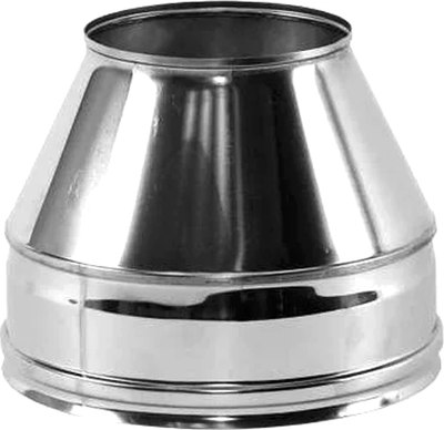 Переходник для дымохода КПД ф120х200 - фото