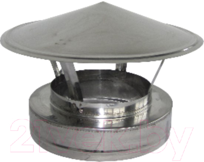 Зонт-заглушка дымохода КПД ф120х200 - фото