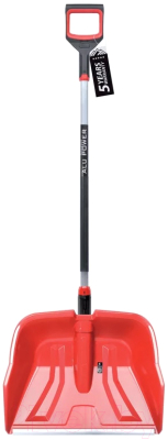 Лопата для уборки снега Prosperplast Snower 55D Profi / IARG55LXP-R444 (красный) - фото