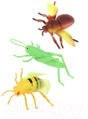 Набор фигурок игровых Наша игрушка Насекомые / 8801-21A