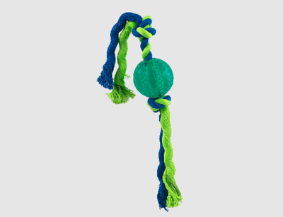 Игрушка для собак КАСКАД Мяч бейсбольный для зубов / 454-30460