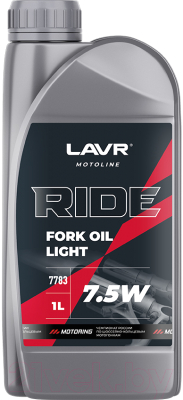 Вилочное масло Lavr Moto Ride Fork Oil 7.5W / Ln7783 - фото