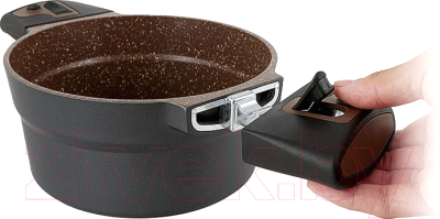 Кастрюля Lara Monaco Choco LR02-301