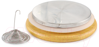 Заварочный чайник Attribute Pure с бамбуковой крышкой / ATT270