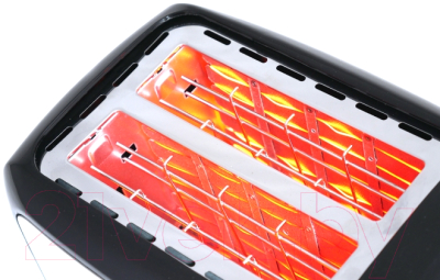 Тостер Centek СТ-1429 (черный/серебристый)