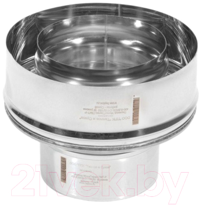 Переходник для дымохода Теплов и Сухов Моно ПМТ-Р 430- 0.8/430-0.5 D120/180-M - фото