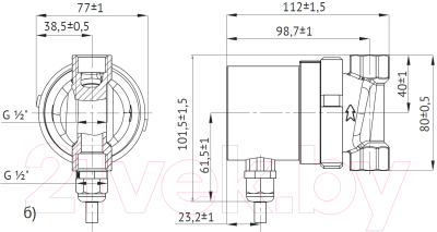 Циркуляционный насос Unipump UPH 15-1.5 B II BL