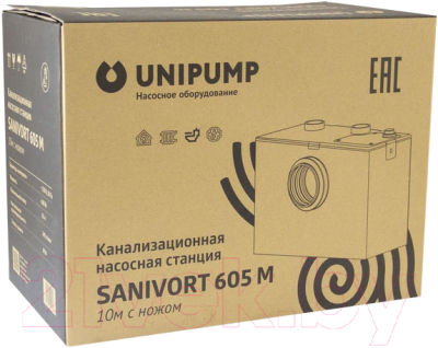 Канализационная установка Unipump Sanivort 605 M