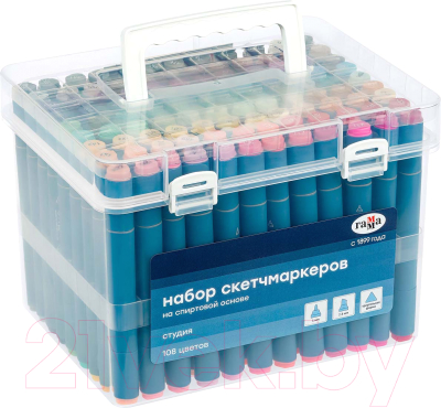 Набор маркеров ГАММА Студия / 1204P_108 - фото