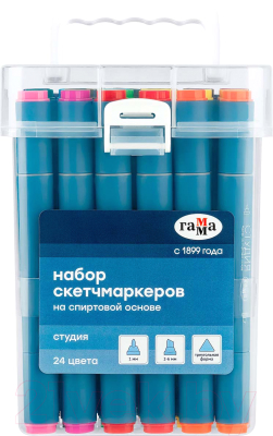 Набор маркеров ГАММА Студия / 1204P_24