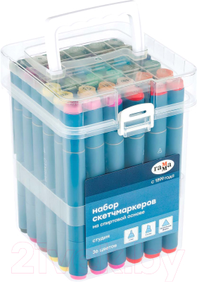 Набор маркеров ГАММА Студия / 1204P_36 - фото